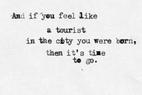 Death Cab For Cutie - You Are A Tourist
Submitted by kal-gal.tumblr.com