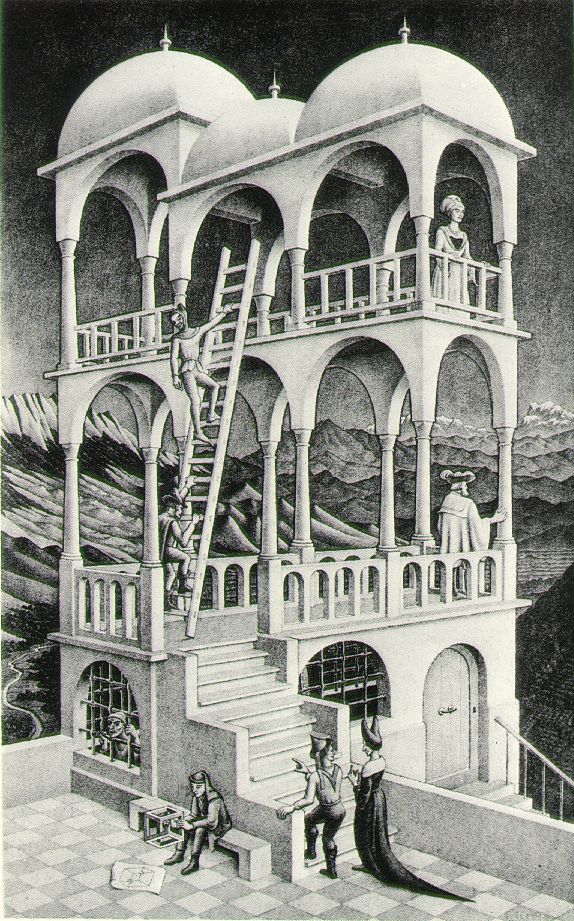 Belvedere - MC Escher,
