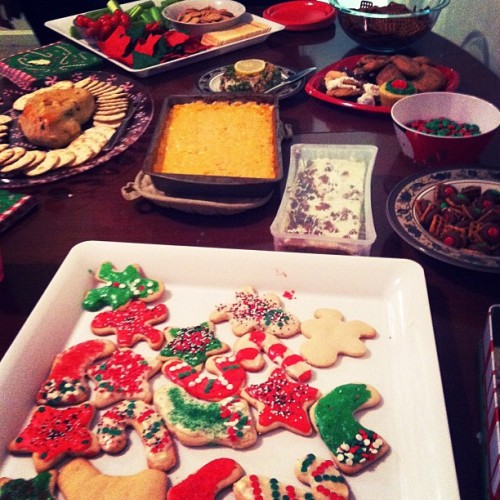 A little holiday party for a study break! (Taken with instagram)