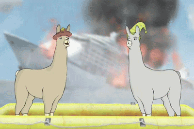Llamas With Hats 2