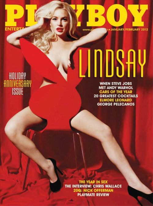 Lindsay Lohan&#8217;s Janurary 2012 Playboy Cover&#8230;