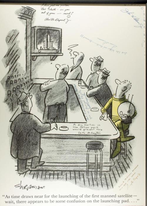 So here is this cartoon from the early 60s maybe from the New Yorker