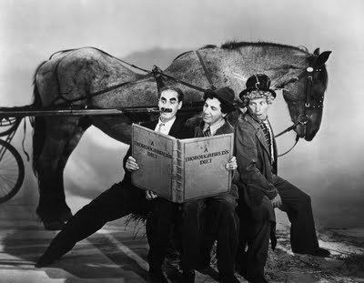 The Marx Brothers read