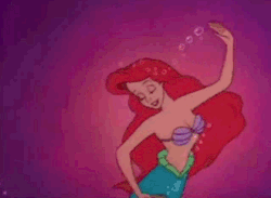 gif disney dancing the little mermaid ariel Little Mermaid 90s 