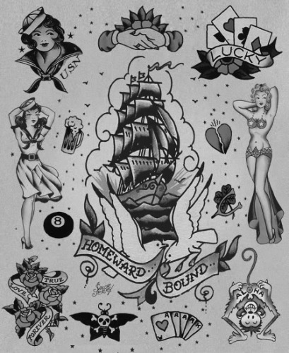 tagged as sailor jerry sailor jerry flash traditional tattoo art