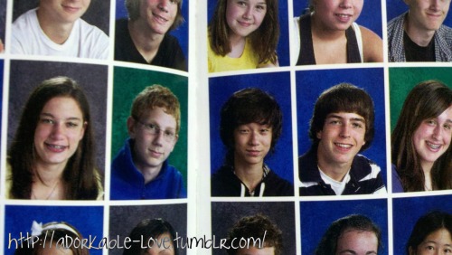 adorkable-love:   Guess what? Teen Top’s L.Joe went to Sunset High School!! My friend was somewhat friends with him…and he let me see Sunset’s yearbook (My cousins and friends go there….I went to Lincoln though…almost transferred to Sunset…sighs) but LOOOK!!! haha  CAN YOU FIND HIM!? lawl of course you can OREGON, SUNSET HS :) He’s the only asian in here because his name is Lee Byung so he’s like in the beginning of the yearbook…Sunset’s a pretty asian school  