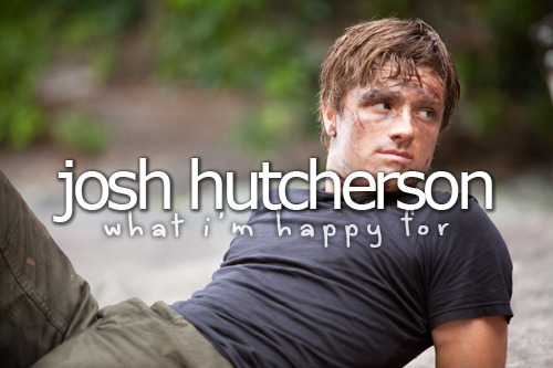 What I’m happy for&#160;» Josh Hutcherson