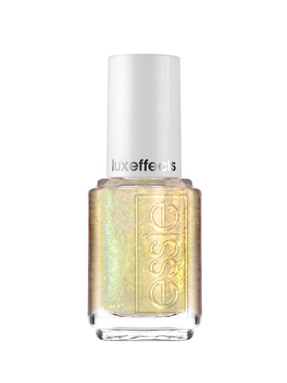 Jazz up your New Year's Eve party look with an ultra-shimmery nail color,