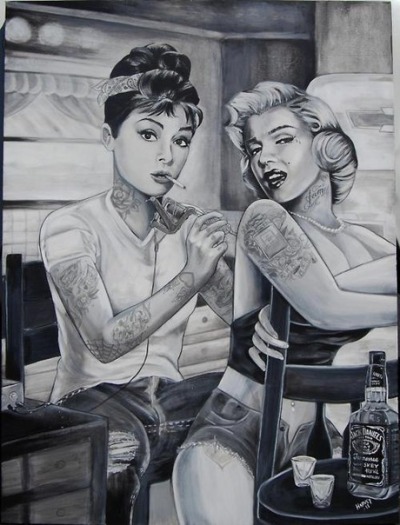 Audrey Hepburn Tattooing