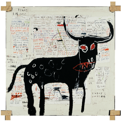 JeanMichel Basquiat Beef Ribs Longhorn 1982 quotes on ribs