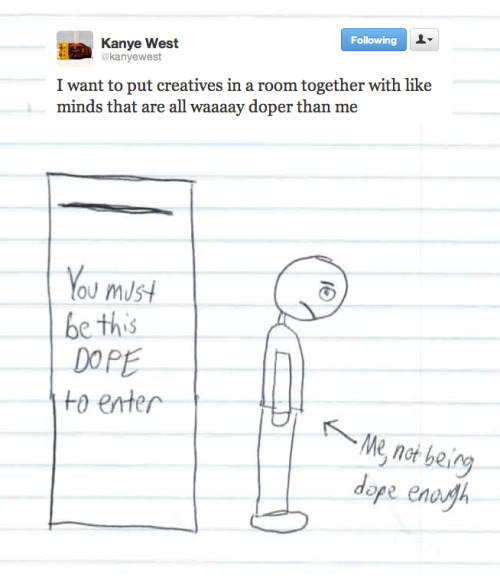 KANYE WEST TWEETS ILLUSTRATED BY A 5 YEAR OLD.