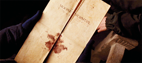 nervoustruth:

Harry Potter and the Goofs and Trivia.| In the scene where Harry is given the Marauder’s Map by the Weasley  twins, the name “Moony” is misspelled as “Mooney”. While not really a  mistake, there is still an interesting connection. The film’s visual  effects supervisor is named Karl Mooney. The spelling was changed deliberately for the in-joke.
