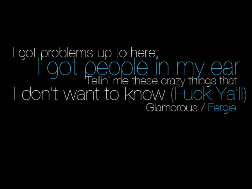Glamorous Fergie The Dutchess Follow Visit Quotes On Lyrics For More