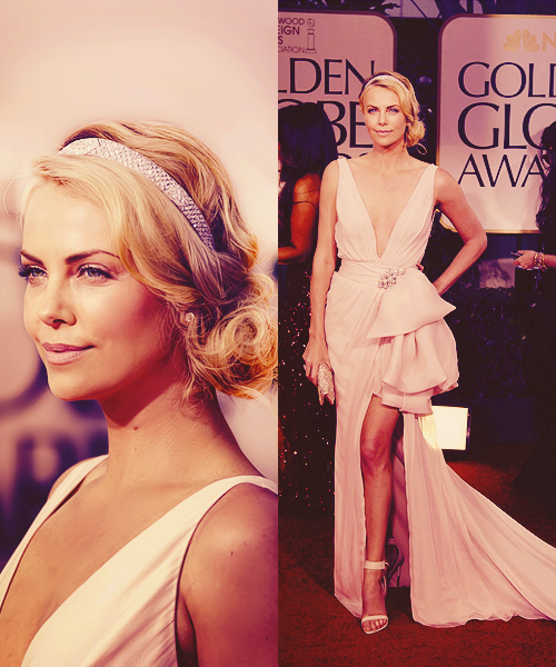 xanis:My Top 5 Outfits @ the 69th Golden Globe Awards ↪ #1 Charlize Theron in Dior