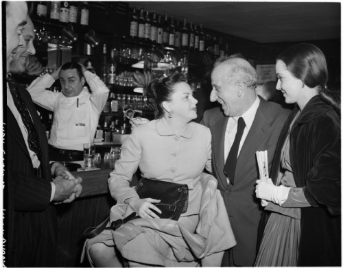 Taken Top Banana opening night November 1 1951 Judy Garland and Jimmy 