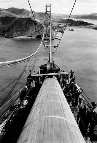 (via FFFFOUND! | Construction of the Golden Gate Bridge, 1933-1937 | Retronaut)