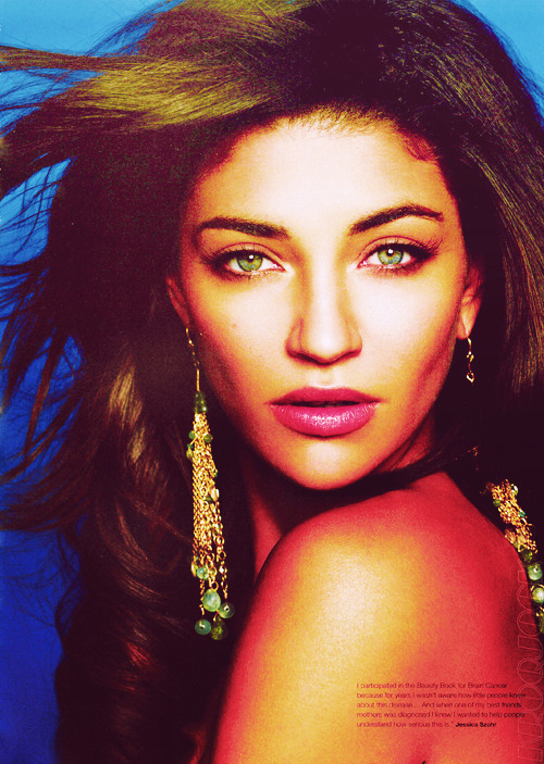 Jessica Szohr for the Beauty Book
