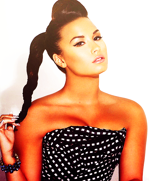 your hair is so beautiful so flawless so perfect Demi Lovato type
