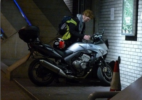 d693:

ununpentium:

static-white-sound:

bringromanticismback:

dudeufugly:

marlenele:

Benedict’s motorbike is gorgeous. If only there was one of him riding this monster.

there is, but it is far away: 

alla faccia, che bestia.



I think I have a motorbike riding kink


