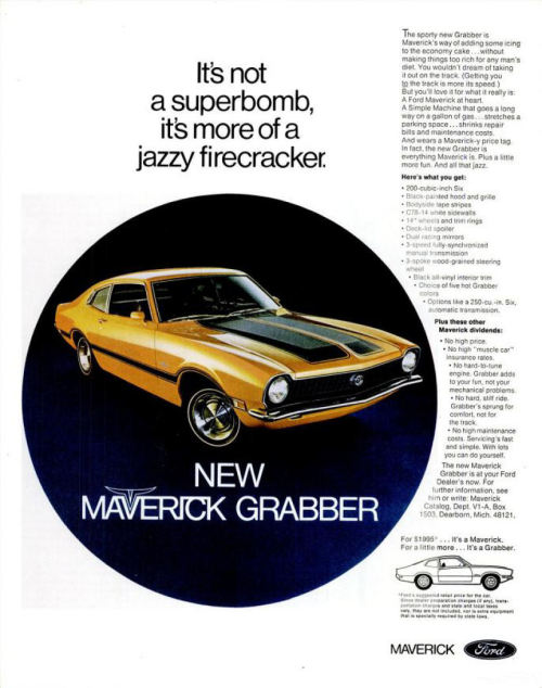 1970 Ford Maverick Grabber 10 3 February 2012