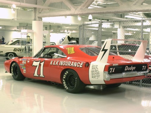 rodandcustomshow 1969 Dodge Charger Daytona NASCAR Race Car Hemi Orange