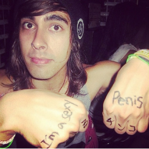 darleneisafagg Vic Fuentes is a sexy penis