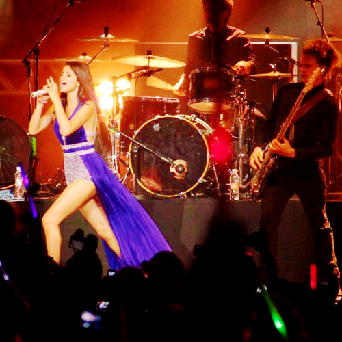 Selena Gomez live in São Paulo,Brazil.