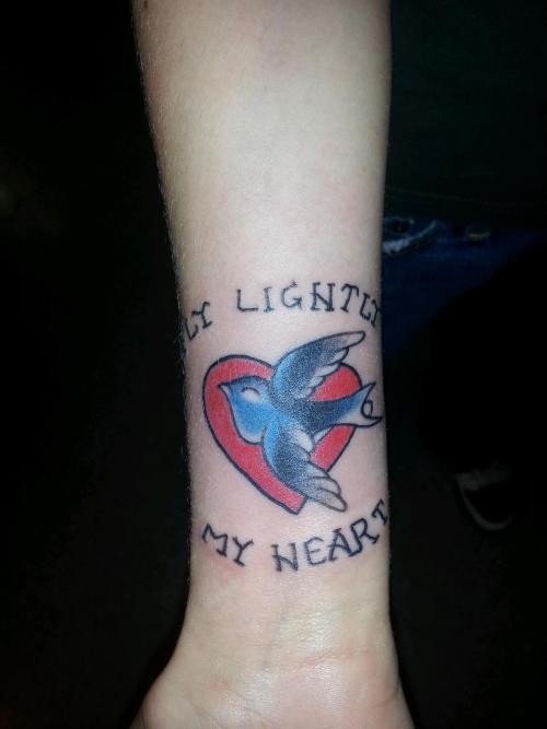 A Sailor Jerry style tattoo My 14th tattoo I wear my heart on my sleeve 