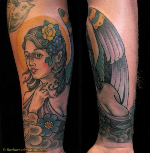 Filed under angel pin up sacred art tattoo tattoos modifcation