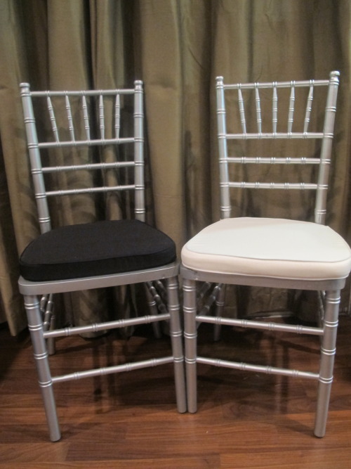 We are pleased to announce that we will soon be offering silver chiavari