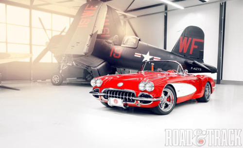 This modern version of the classic 1959 Corvette from German tuning house 
