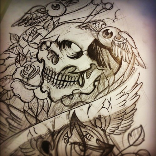 Tattoo sketch for a client