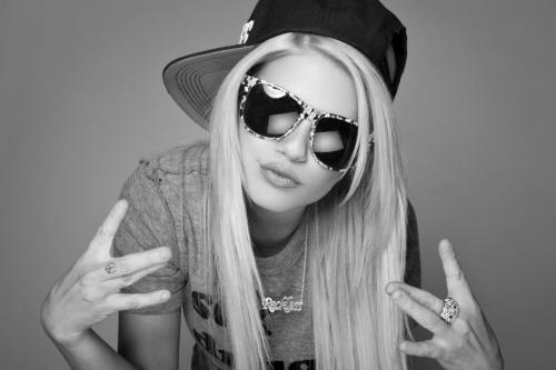  chanel west coast chanel black and white cute blonde california west 
