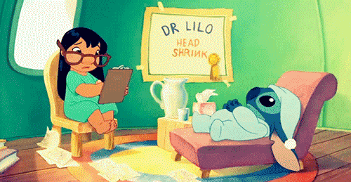gif lilo and stitch disney cartoon 90s therapist shrink thisney •