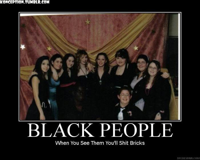 black people, its hard to see