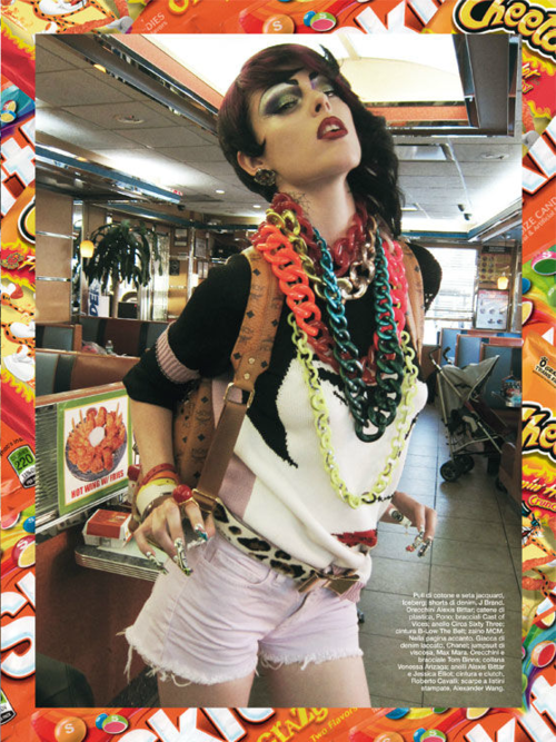 ITALIAN VOGUE - HAUTE MESS by STEVEN MEISELOn newsstands now!To see the behind-the-scenes video go HERE.  