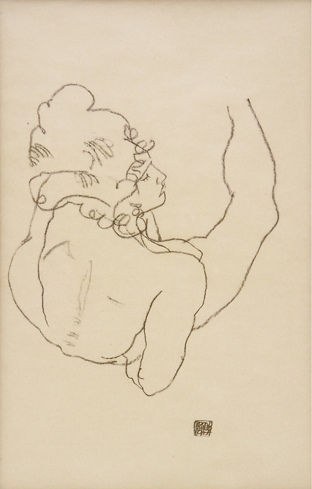 lapetitemelancoly:

Egon Schiele - Reclining Nude Leaning on Her Right Arm, Back View, 1917 [crayon on paper]
