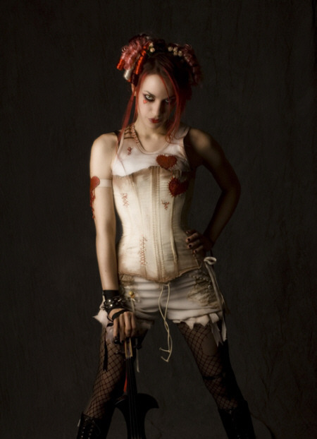He told me I was becoming too much like Emilie Autumn a psycho goth freak 