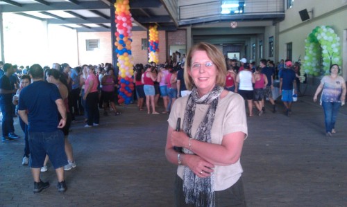 Beija-Flor&#8217;s GG denim factory in Brazil celebrates 34 years!! Good thing Kathy was able to celebrate with them :)