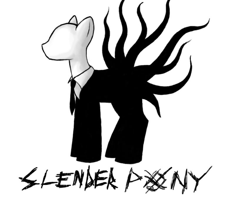 Slender Man Pony