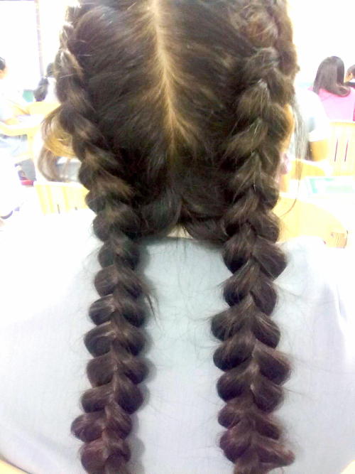 Inverted French Braid