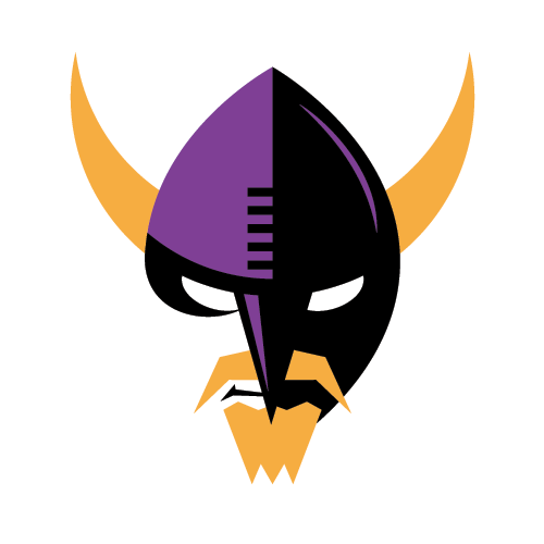 Minnesota Vikings - Alternate Version
NOTE: I may post alternate or second versions of logos from time to time, before getting through every team. In some cases, I&#8217;ve been attempting to revise previous redesigns, and if they are different enough from the original, I&#8217;ll just make them their own post.