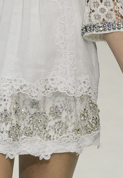 chiffonandribbons:

Jessica Clarke, Dolce &amp; Gabbana S/S 2011
