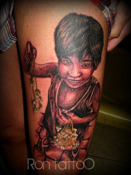 This is my friend's tattoo It was an entry on Pinoy Tattoo Journal 