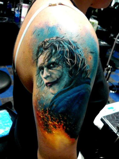 Joker tattoo Posted 3 weeks ago