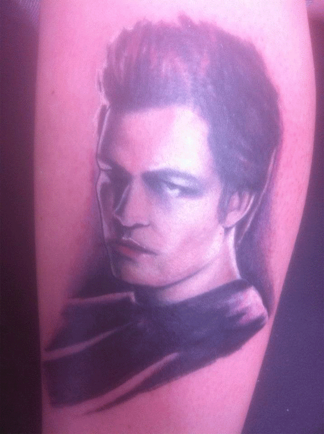 A Little Bit On The Well Played Side This dude tattooed Edward Cullen from
