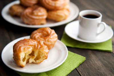 french cruller doughnuts (via use real butter)
