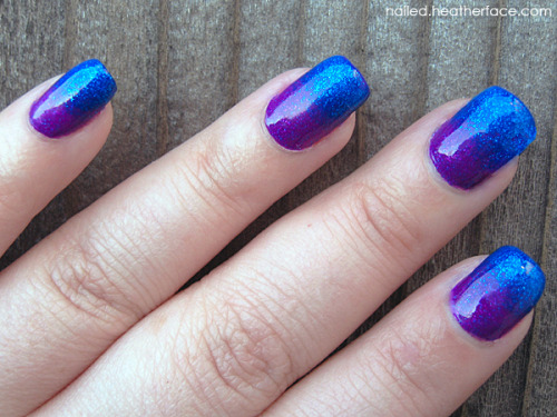 Tagged: tutorial, sponging, gradient, nail art, my nails,