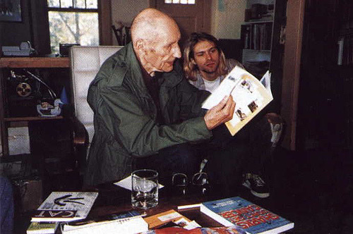 William S Burroughs reads to Kurt Cobain Source chlaf 