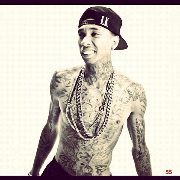 Tagged Tyga hip hop culture tattoos swag youth kings music art 